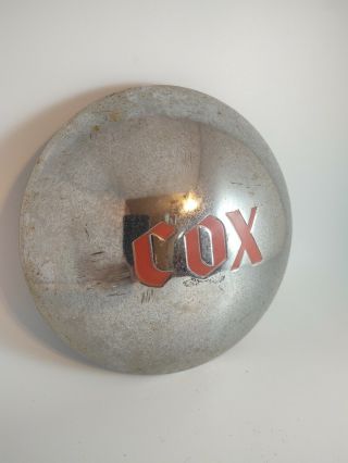 Vintage Cox Baby Moon Style Hubcap For Camper Trailer 7.  5 Inch