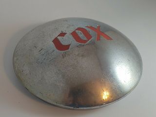 Vintage Cox Baby Moon Style Hubcap for Camper Trailer 7.  5 inch 2