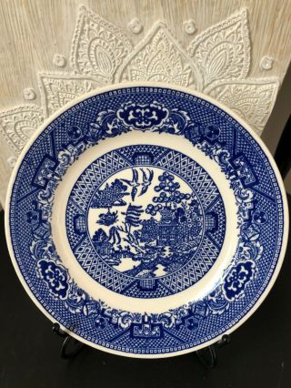 Royal China Blue Willow Bread Dessert Plate Willow Ware 6 5/16 " Vintage