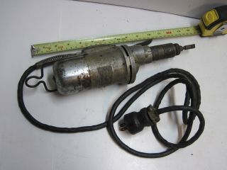 Vintage Millers Falls Type 5 Car Electric Screwdriver Drill Tool Parts Old Prop