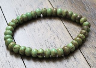 Antique Tibetan Turquoise Beads - Item Turq 76 Small Beads Bracelet 300,  Years