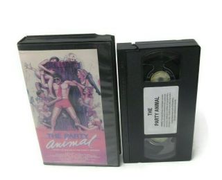 The Party Animal David Beird Vhs Vintage Comedy Video Tape