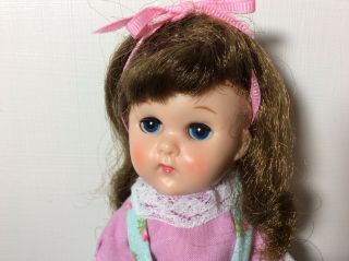 Vintage Vogue Ginny Doll,  Bkw,  Pretty Brunette,  Cute Outfit
