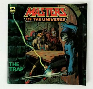 Vintage He - Man The Trap Golden Book,  Masters Of The Universe 1983 Motu