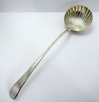 Antique 1772 Heavy 183g Georgian George Iii English Sterling Silver Soup Ladle