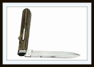 Antique English Folding Dirk Dagger Bowie Knife For American Civil War Market