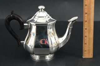 Antique 1920s French.  950 Sterling Silver,  Auguste Leroy & Cie Teapot,  Nr