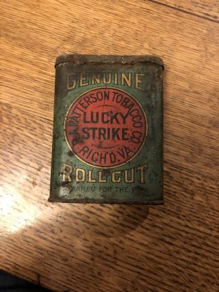 Lucky Strike Tobacco Tin 2