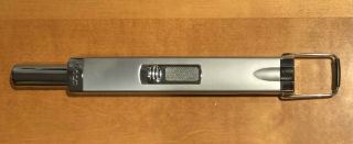 Vintage Zippo Multi - Purpose Butane Lighter Brushed Chrome 8 " Long