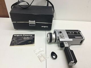 Vintage Argus/cosina Eight Electric Zoom Reflex Movie Camera 708