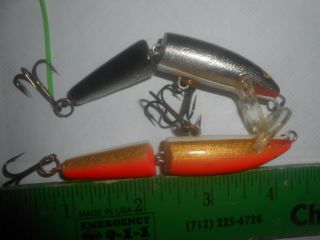 2 Vintage Rapala Jointed Floating Minnow Fishing Lure J - 9