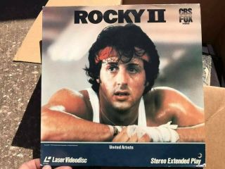 Rocky Ii - Vintage Laserdisc Movie - Sylvester Stallone