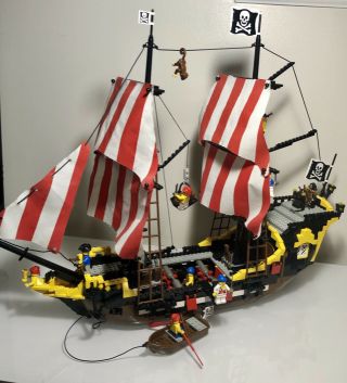 Lego 6285 Pirates Black Seas Barracuda Vintage 1989 Complete Rare