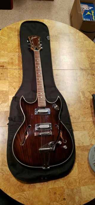 Vintage 1960’s Greco Es - 920 Hollow - Body Archtop Electric Guitar