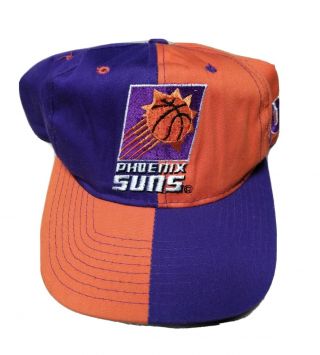 Vintage 90s Phoenix Suns Starter Pinwheel The Classic Snapback Hat Cap Nba