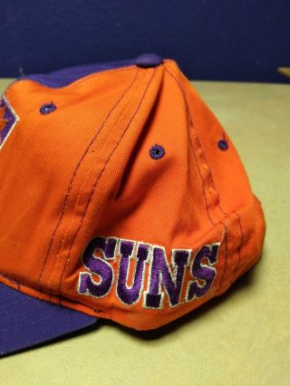 Vintage 90s Phoenix Suns Starter Pinwheel The Classic Snapback Hat Cap NBA 2