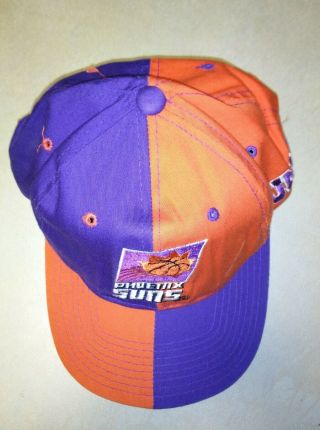 Vintage 90s Phoenix Suns Starter Pinwheel The Classic Snapback Hat Cap NBA 3