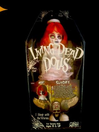 Living Dead Dolls Series 21 Sunday 13th Anniversary 93192,  Ex.