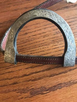 Vogt silver headstall with matching breast collar 2
