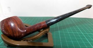 Boxed Great Looks/condition/grain " Clifton Royale 126 " Straight Billiard Pipe.