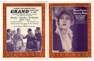 GLORIOUS BETSY Vintage 1928 Silent Film DOLORES COSTELLO Vitaphone Movie Herald 3