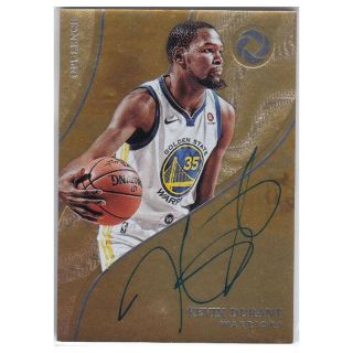2017 - 18 Panini Kevin Durant Opulence Auto On Card 06/25 Warriors