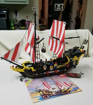 Lego 6285 Pirates Black Seas Barracuda Vintage 1989 Complete W/instructions Htf