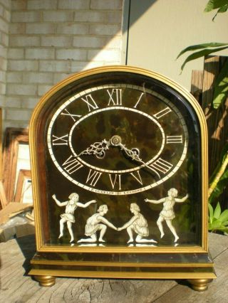 Antique Rare French E.  Gubelin,  Lucerne,  Mantel Clock,