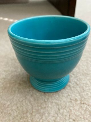 Vintage Fiesta Egg Cup Eggcup Turquoise Hlc