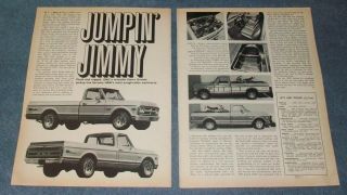 1972 Gmc Sierra Grande C/10 Longbed Pickup Vintage Info Article " Jumpin 
