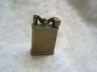 Vintage Metal Pocket Lighter By Casanova Antique Lifestyle Brass Made Lift Arm