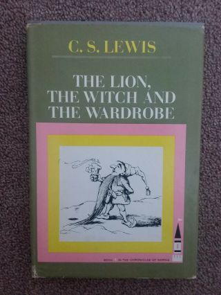 Vintage The Lion,  The Witch And The Wardrobe By C.  S.  Lewis Hc/dj Bce