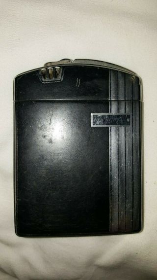 Vintage Ronson “twentycase” Cigarette Case With Lighter