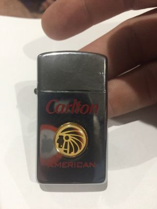 Zippo Slim Lighter Carlton