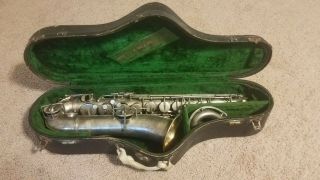 J.  W.  York And Sons C Melody Saxophone (vintage,  1918)