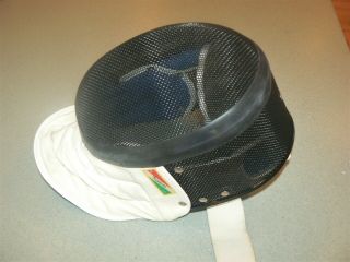 Triplette Usa Vintage Fencing Helmet Mask Certified 400 N Easy Fasten Strap