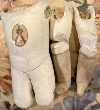Antique 13 " German Kestner Gussetted Doll Body Parts