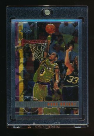 Kobe Bryant 1997 - 98 Topps Chrome 171 2nd Year Card Los Angeles Lakers Mamba