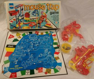 Vintage 1975 Ideal Mouse Trap Board Game No.  2601 - 3