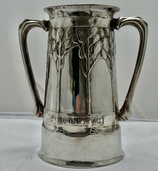 & Very Early Liberty & Co Tudric Pewter Loving Cup 010 By David Veasey