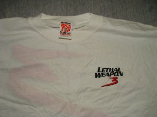 Lethal Weapon 3 Video Store Promo Vintage Tshirt (l)