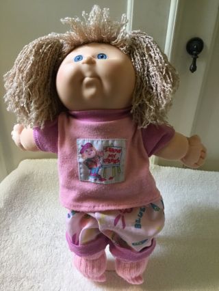 Vintage 1990 Hasbro Cabbage Patch Kids Doll Doll 13” Girl