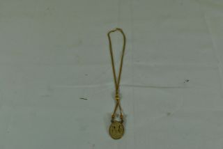 Vintage 1/20 12 Karat Gold Filled Necklace With Cameo