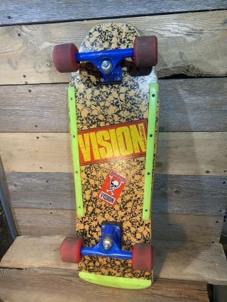 Vintage Vision Punk Skulls 80s Vtg Skateboard Shredder Venture Trucks Stickers
