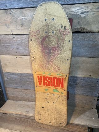 Vintage Vision Punk Skulls 80s Vtg Skateboard Shredder Venture Trucks Stickers 2