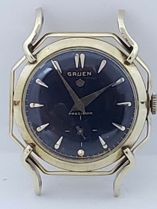 Vintage Gruen 21 Barclay " Spider " Watch,  10kgf Case - Art Deco -