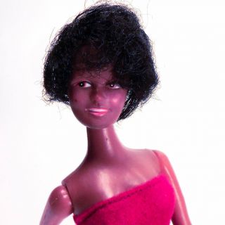 1979 African American Doll Barbie Clone Mini Mod By Shillman Outfit Euc