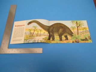 Vintage 1964 - 65 NY World Fair The Exciting World Of Dinosaurs By Sinclair S2093 2