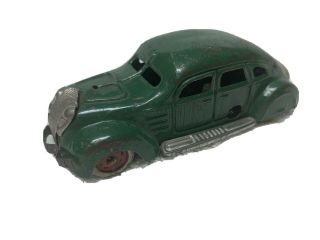 Vintage Japanese Tin Toy Wind Up Sedan