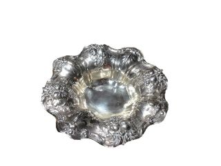 Reed & Barton Francis I Sterling Repousee/embossed Compote 568 14.  9 Oz/393 Gram
